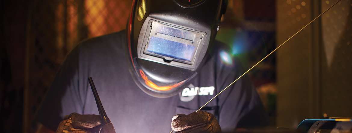 Student Welding